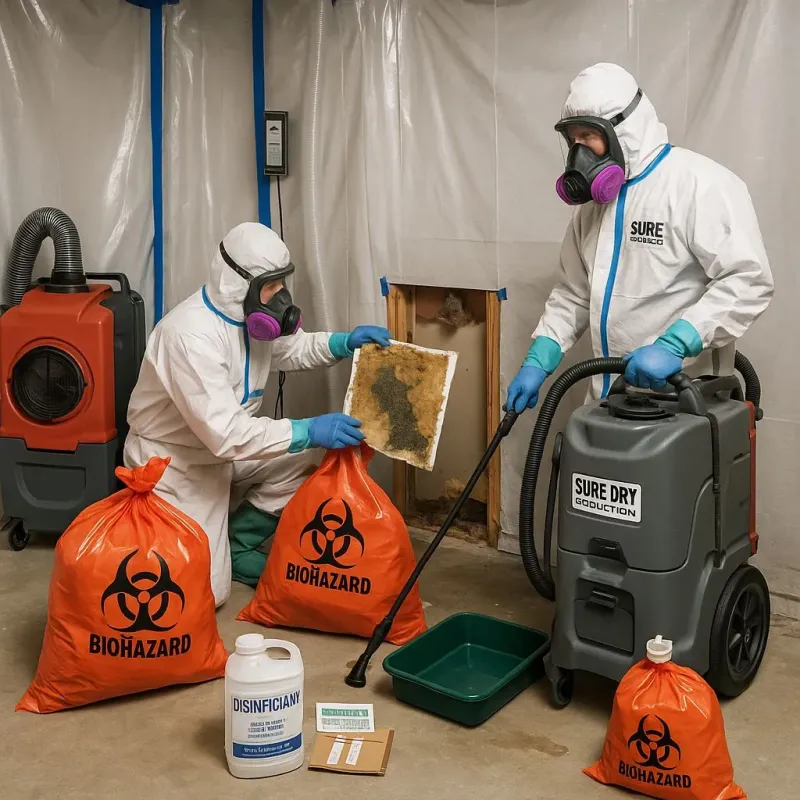 Contaminated Water Handling Protocols process in Stewartville, AL