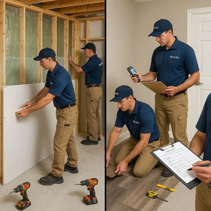 Repairs and Reconstruction process in Stewartville, AL